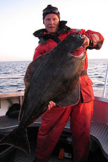 Micke med flundra 21,5 kilo