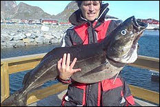 Peter Kaiser med sej p&aring; 21,5 kilo.