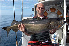 Kristian Dristig med bleka 9,4 kilo