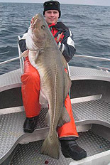 David med torsk p&aring; 29,2 kilo