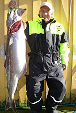 Morgan Brodin med sej p&aring; 20,5 kilo