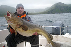 David med 23-kilos torsk
