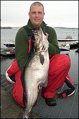 Bleka p&aring; 12 kilo f&aring;ngad av Crille Persson