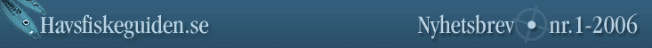 Havsfiskeguiden - Nyhetsbrev