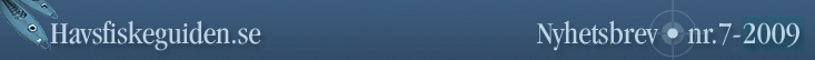 Havsfiskeguiden - Nyhetsbrev